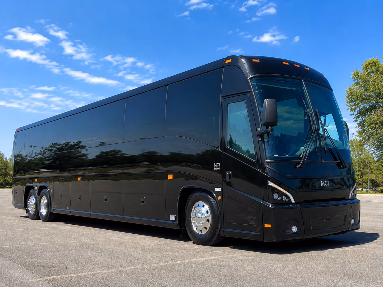 lynchburg charter bus services exterior