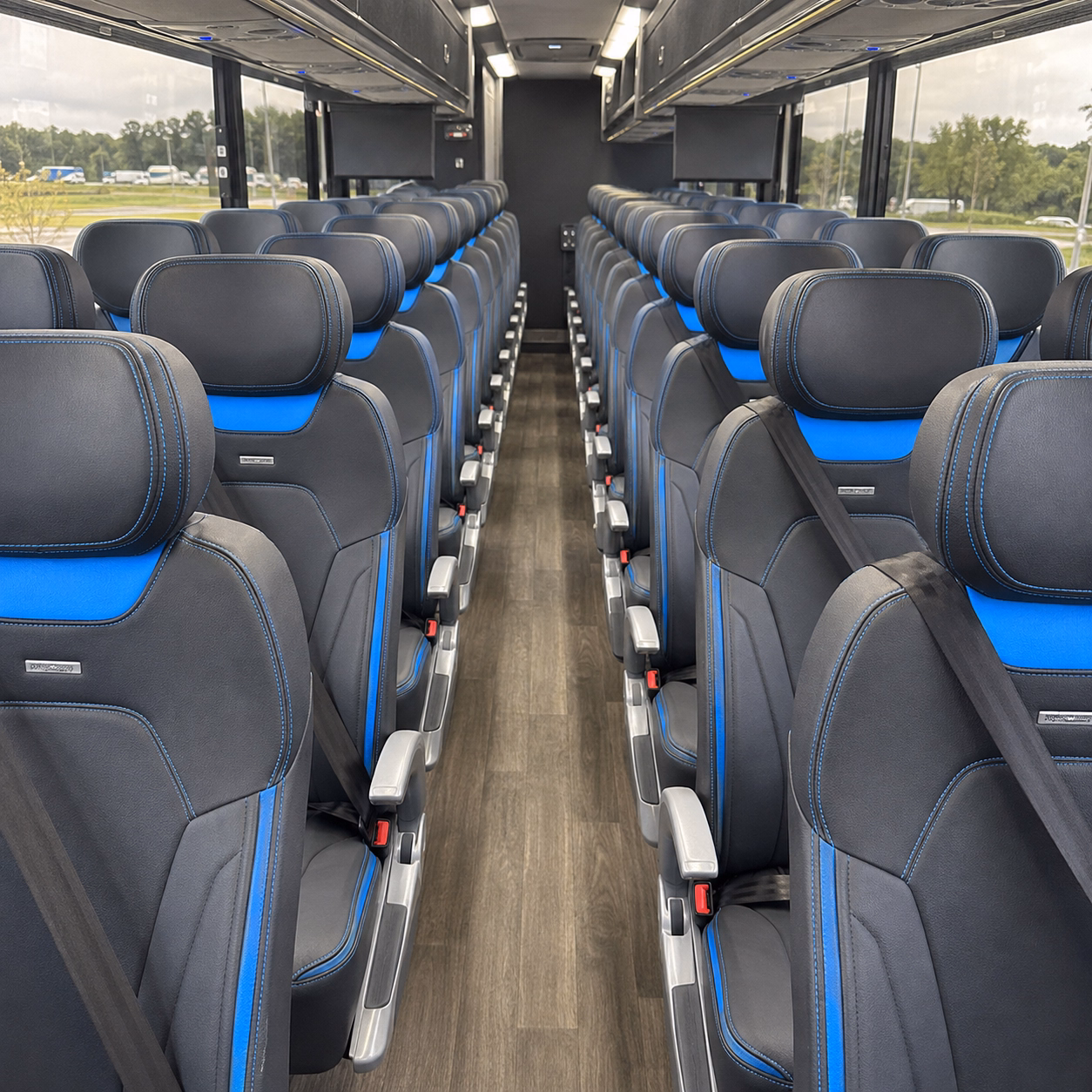 lynchburg corporate event transportation onboard seating
