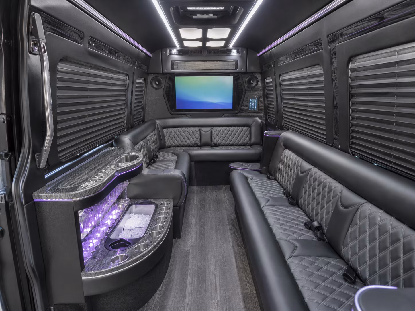 lynchburg party bus interior