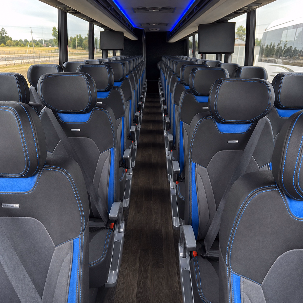 lynchburg school event transportation onboard seating